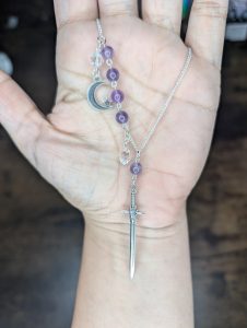 Lilith's Moon Earrings