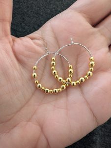The Fallen Hoop Earrings
